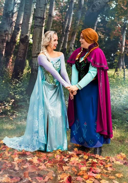 Women's Plus Size Premium Disney Frozen Elsa Costume - US 2763