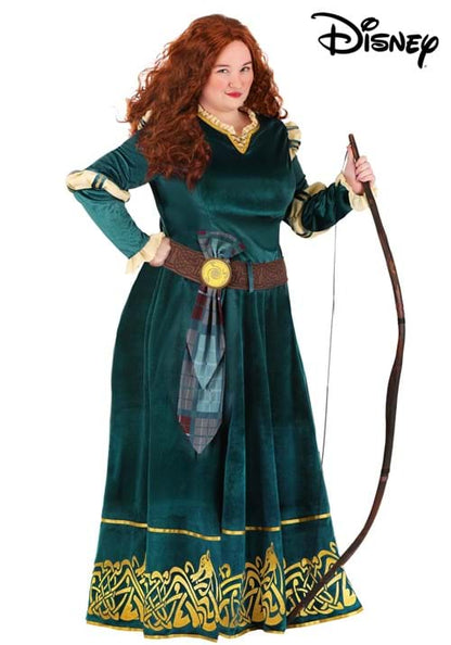 Plus Size Premium Disney Merida Costume for Women - US 0407