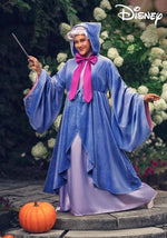 Women's Disney Premium Fairy Godmother Plus Size Costume - US 7729