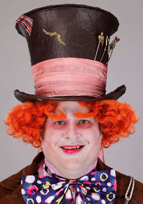 Plus Size Men's Disney Live Action Mad Hatter Premium Costume - US 4058