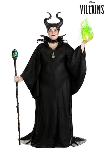 Plus Size Premium Live Action Disney Maleficent Costume - US 3461