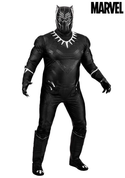 Plus Size Premium Marvel Black Panther Costume for Men - US 1748
