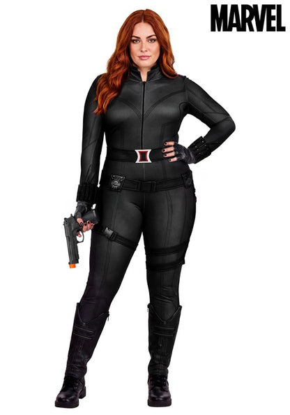 Plus Size Premium Marvel Black Widow Costume for Women - US 9323