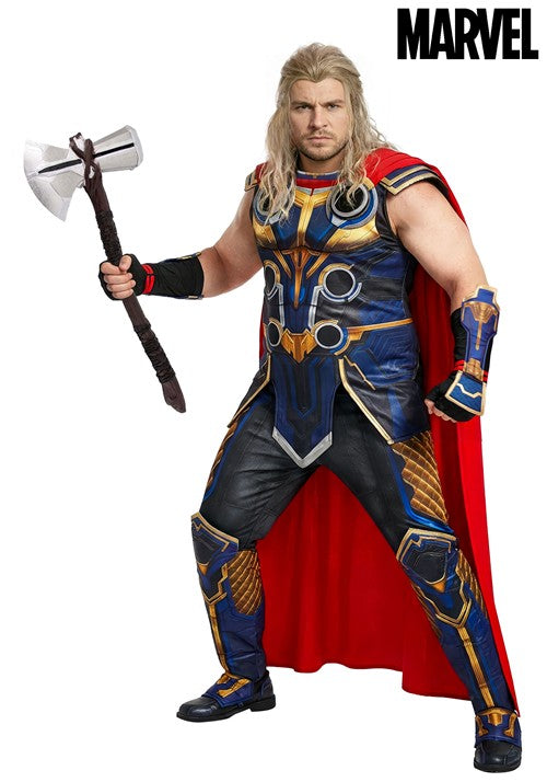 Plus Size Premium Marvel Love and Thunder Thor Costume for Men - US 0395