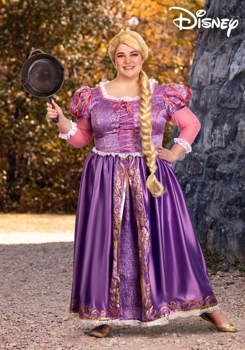 Plus Size Premium Rapunzel Women's Costume Dress - US 6961