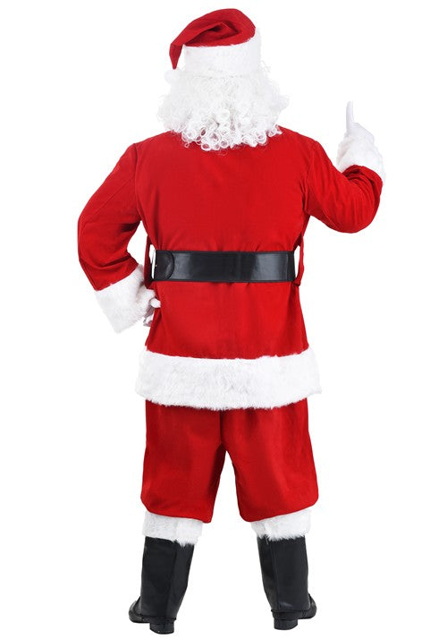 Adult Plus Size Premiere Santa Suit Costume - US 7541