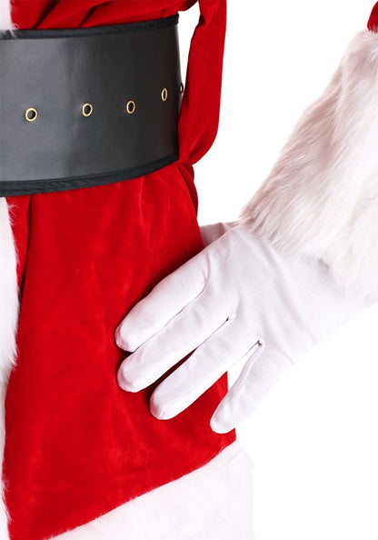 Adult Plus Size Premiere Santa Suit Costume - US 7541