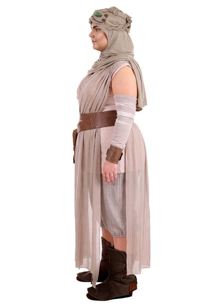 Plus Size Premium Star Wars Rey Costume for Women - US 5811