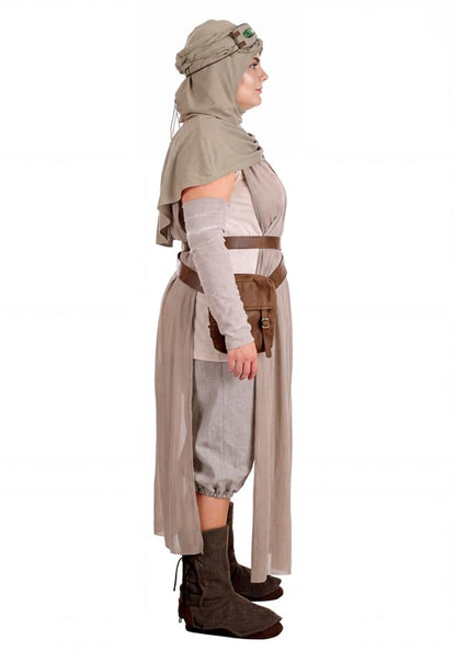 Plus Size Premium Star Wars Rey Costume for Women - US 5811