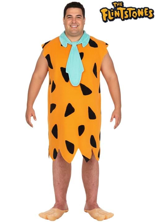 Plus Size Premium The Flintstones Fred Flintstone Costume for Men - US 4581