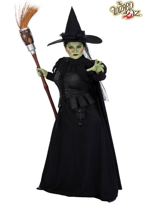 Plus Size Premium Wizard of Oz Wicked Witch Costume for Women - US 8627