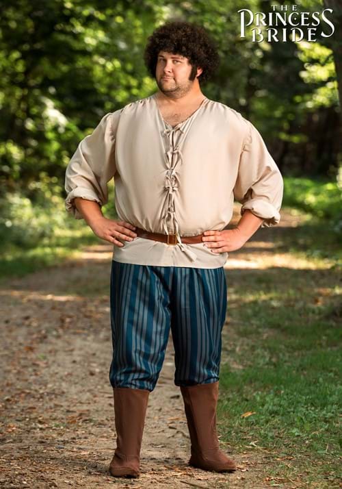 Men's Plus Size Princess Bride Fezzik Costume - US 4623