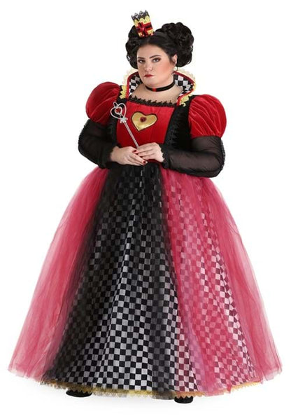Ravishing Queen of Hearts Plus Size Costume - US 9239