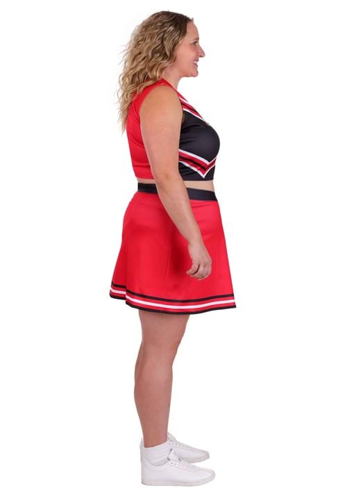 Plus Size Red Cheerleader Costume for Women - US 2055