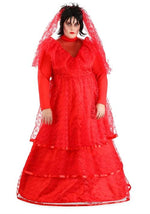 Plus Size Red Gothic Women's Wedding Dress Costume - US 6082