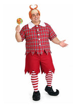Men's Plus Size Red Munchkin Costume - US 6028