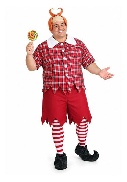 Men's Plus Size Red Munchkin Costume - US 6028