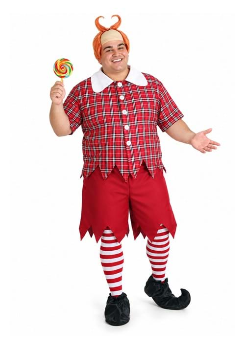 Men's Plus Size Red Munchkin Costume - US 6028
