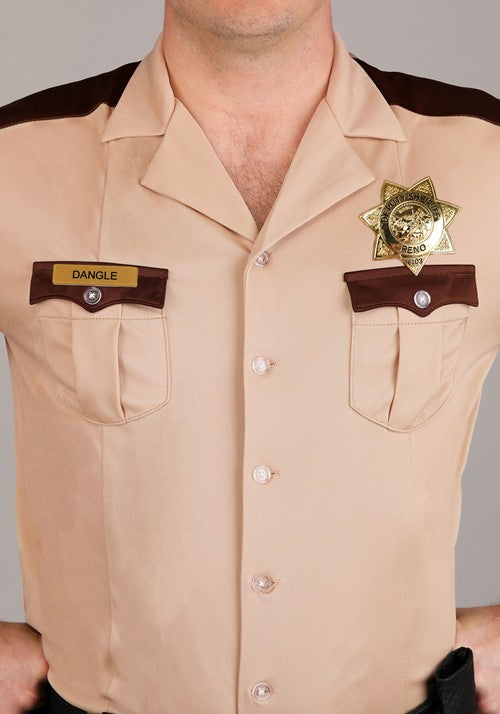 Plus Size Reno 911 Lt Dangle Men's Costume - US 0759