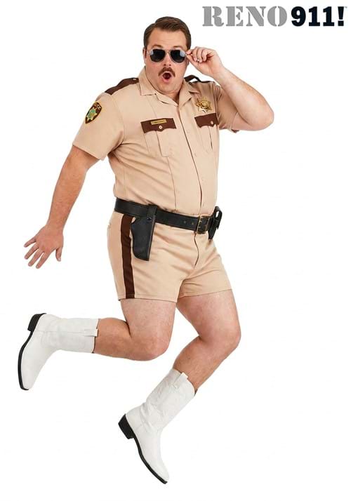 Plus Size Reno 911 Lt Dangle Men's Costume - US 0759
