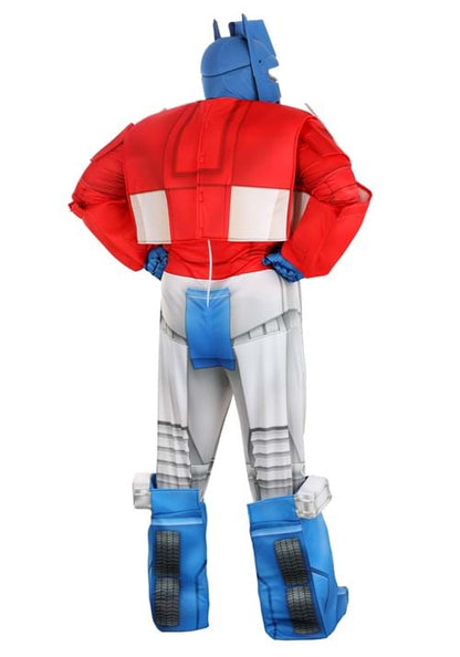 Plus Size Transformers Retro Optimus Prime Costume for Adults - US 6048