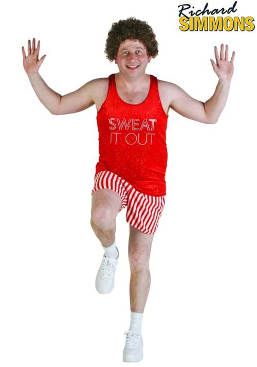 Plus Size Richard Simmons Fitness Costume - US 7064