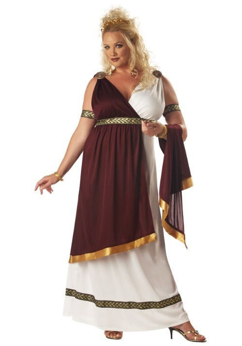 Plus Size Women's Roman Empress Costume - US 8624