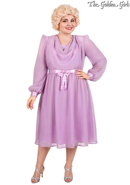 Plus Size Golden Girls Rose Nylund Costume Dress for Women - US 4382