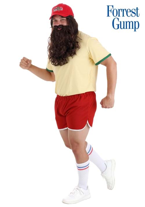Men's Plus Size Running Forrest Gump Costume - US 0578