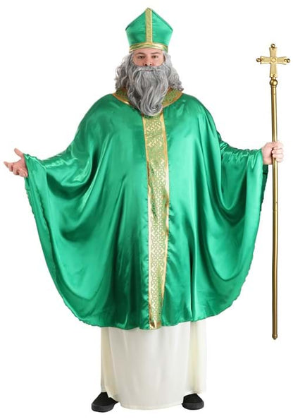 Plus Size Saint Patrick Men's Costume - US 4929
