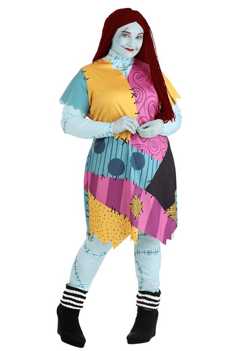 Plus Size Nightmare Before Christmas Sally Costume - US 7057