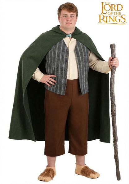Plus Size Samwise Lord of the Rings Costume for Men - US 5456