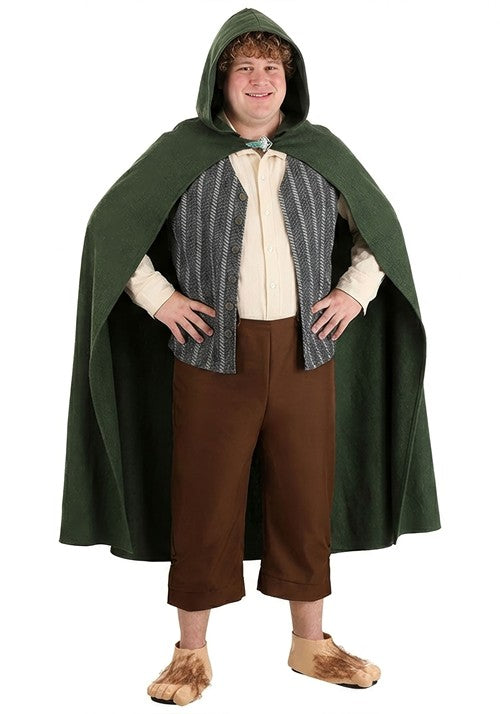 Plus Size Samwise Lord of the Rings Costume for Men - US 5456