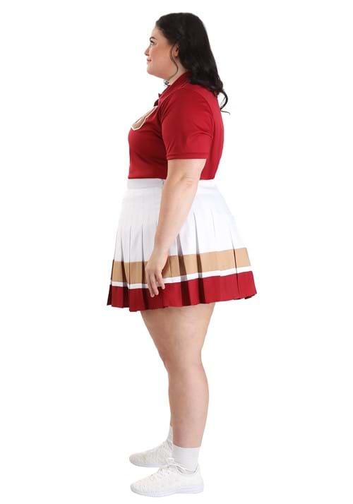 Plus Size Saved By the Bell Women's Cheerleader Costume - US 3586