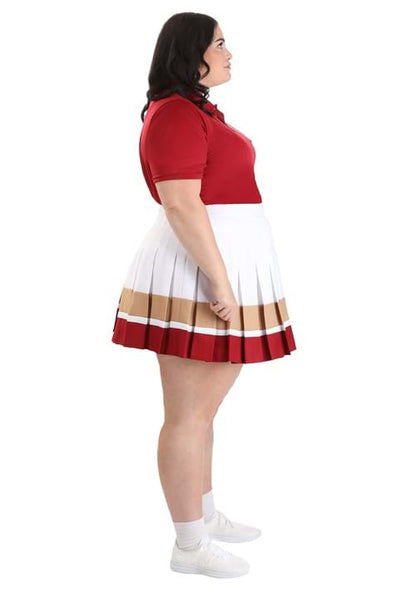 Plus Size Saved By the Bell Women's Cheerleader Costume - US 3586