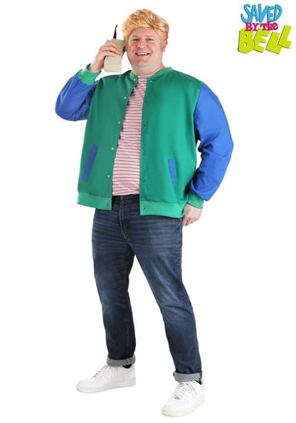 Men's Plus Size Saved by the Bell Zack Morris Costume - US 3513