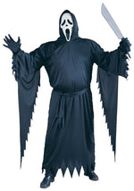 Plus Size Scream Movie Ghost Face Costume for Adults - US 9333