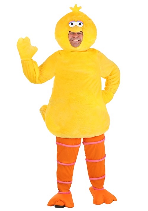 Plus Size Sesame Street Big Bird Adult Costume - US 4028