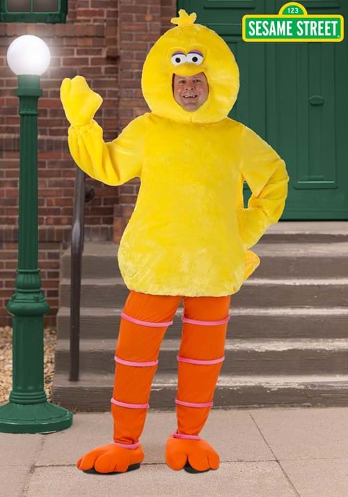Plus Size Sesame Street Big Bird Adult Costume - US 4028