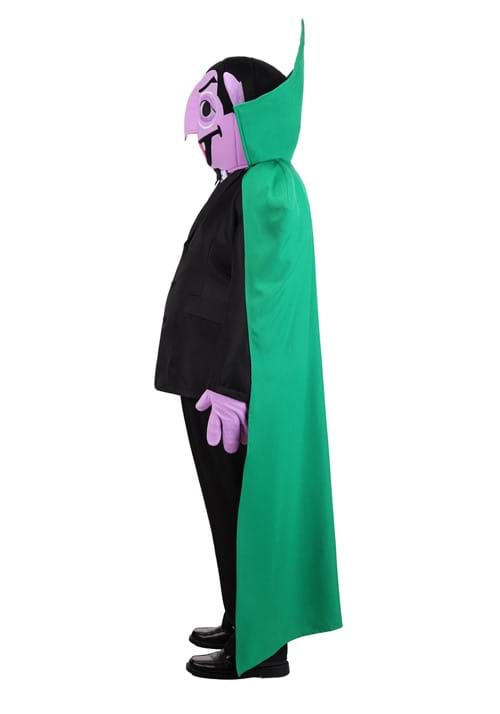 Plus Size Sesame Street Count von Count Mascot Costume for Men - US 3124