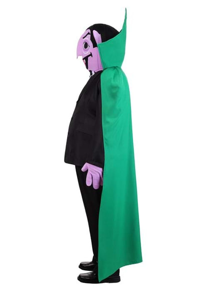 Plus Size Sesame Street Count von Count Mascot Costume for Men - US 3124