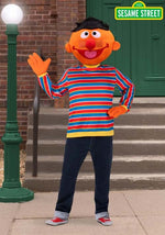 Plus Size Sesame Street Ernie Mascot Costume for Men - US 1345