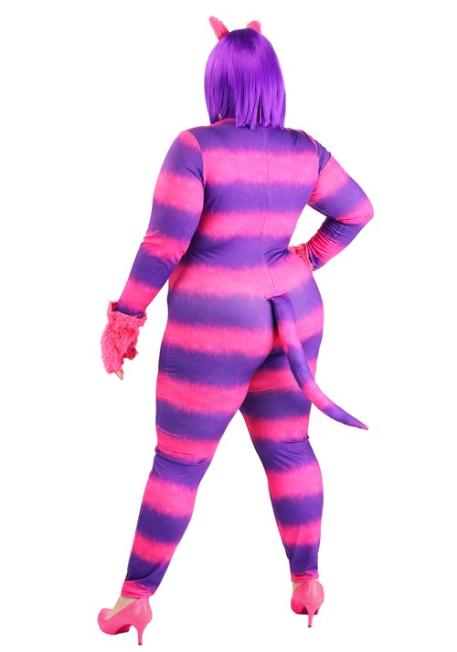 Plus Size Sexy Cheshire Cat Bodysuit Women's Costume - US 9332