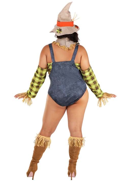 Plus Size Women's Sexy Country Scarecrow Costume - US 2622