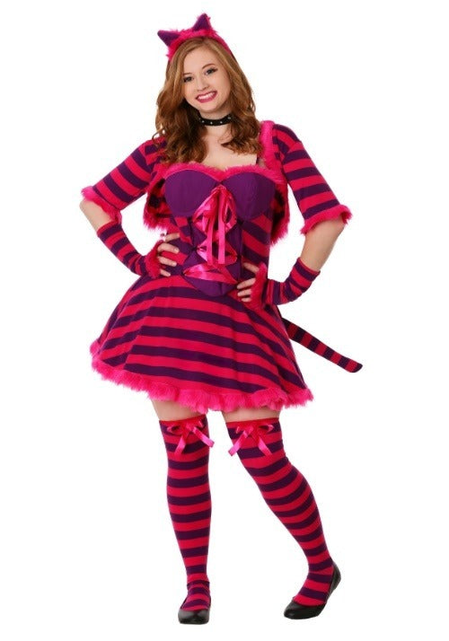 Plus Size Sexy Wonderland Cat Women's Costume - US 8475