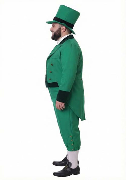 Men's Plus Size Leprechaun Costume - US 8297