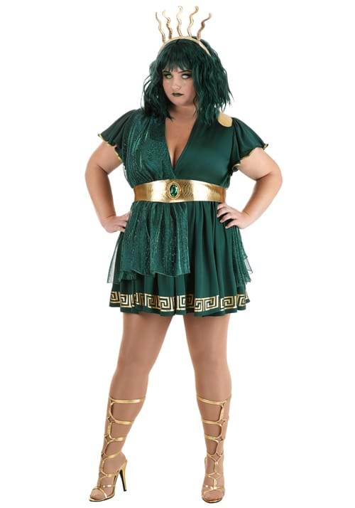 Plus Size Stunning Medusa Costume for Women - US 6315