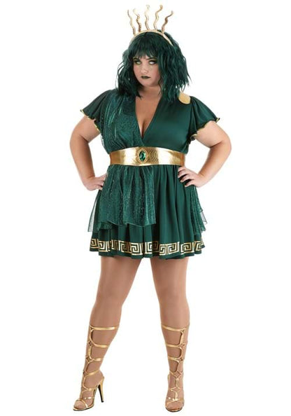 Plus Size Stunning Medusa Costume for Women - US 6315