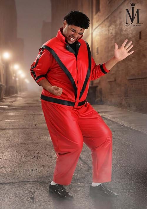 Men's Plus Size Michael Jackson Thriller Costume - US 0410