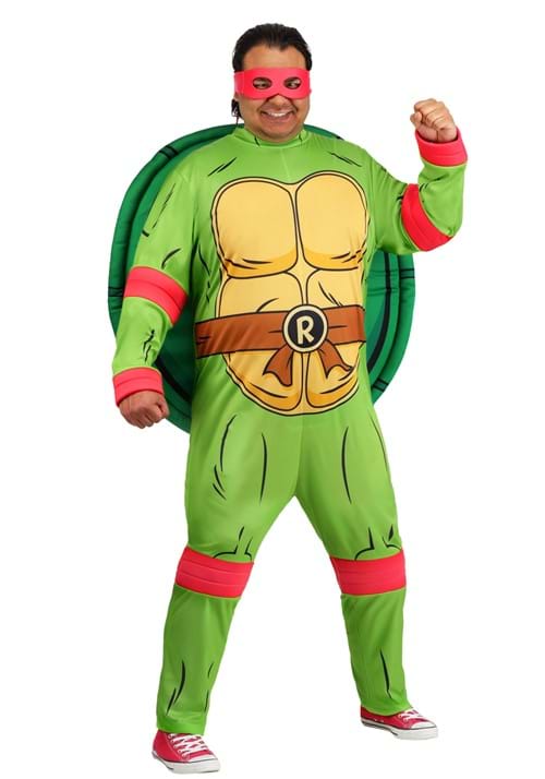 Plus Size Teenage Mutant Ninja Turtles Raphael Costume for Men - US 1980